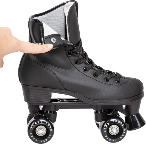 Vista 6 de C SEVEN C7skates - Patines cuádruples de diseño retro para jóvenes y adultos