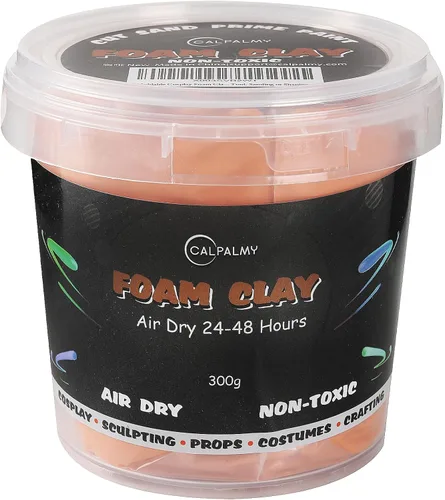 Vista 14 de Arcilla de espuma moldeable para cosplay (blanca) – De alta densidad y alta calidad para diseños intrincados Se seca al aire a la perfección