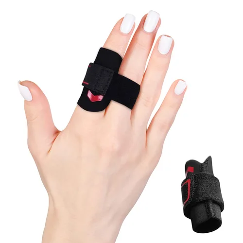 Férula de neopreno para dedos, soporte ajustable para dedos, férulas de gatillo para dedos, mazo para artritis, fundas de soporte de dedos para