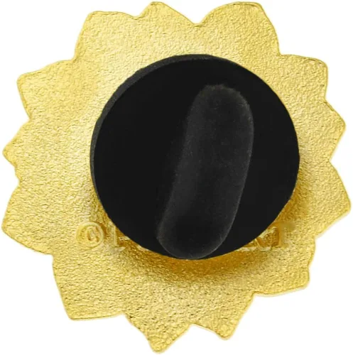 Vista 3 de PinMart Succulent Flower Plant Trendy Enamel Lapel Pin