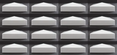 Vista 11 de True - Tapa para poste de valla de vinilo piramidal de plástico de 5 x 5 (5.000 in x 5.000 in), color negro o blanco, múltiples cantidades