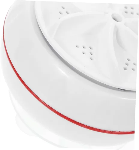Vista 2 de Mini lavadora de ropa portátil con carga USB, pequeña máquina de lavandería para dormitorios y apartamentos de viaje, lavadora compacta con alto par