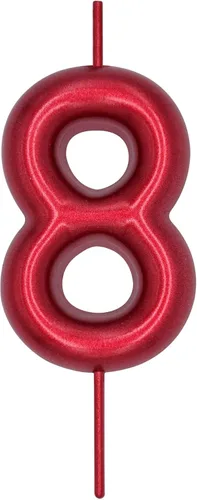 Vista 66 de DERVENTA Vela con números de 2.36 pulgadas, decoración perfecta para cumpleaños, brunch, postre, pastel, 1 pieza (número 0 rosa)