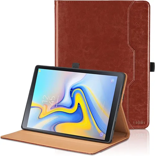 Vista 7 de Funda para Samsung Galaxy Tab A7 de 10,4 pulgadas 2020 (SM-T500/T505/T507) - Funda de piel sintética con función atril y bolsillo, función de Azul