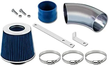 Vista 3 de Kit de admisión de aire Ram corto negro + filtro compatible con Chevrolet Aveo 09-11 / Aveo5 1.6L L4