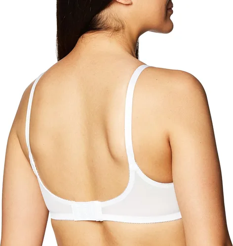 Vista 3 de Bali Brasier con aros de cobertura completa para mujer, brasier con aros de levantamiento y suavizado de marco completo