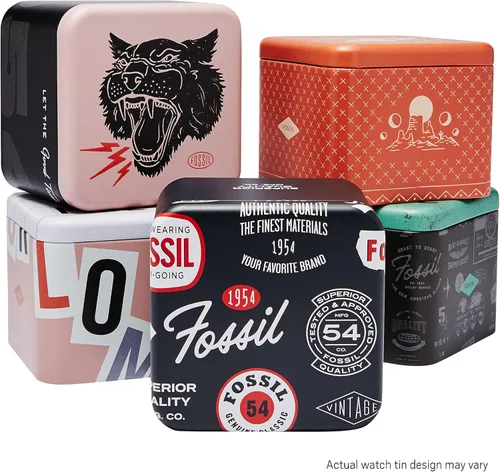 Vista 5 de Fossil - Reloj casual de cuarzo minimalista de acero inoxidable y delgado para hombre