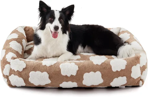 Vista 11 de JOEJOY Cama para Perros Pequeños para Perros Pequeños, Cama para Mascotas de Forro Polar de Pana Suave Premium Ortopédica Lavable con Funda