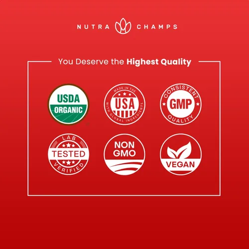 Vista 6 de Gotas líquidas orgánicas de complejo de vitamina B USDA Suplemento complejo de vitaminas B con gotas B1, B2, B3, B6, B7, B9 y metil B12