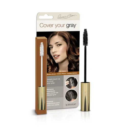 Cover Your Gray Varita con cepillo - marrón medio (paquete de 3)