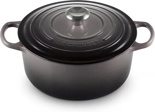 Vista 18 de Le Creuset Horno holandés redondo Signature de hierro fundido esmaltado, 4.5 cuartos de galón., Artichaut