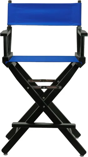 Vista 329 de Casual Home - Silla de director de 30 in, marco blanco, con lona color blanco, altura de barra