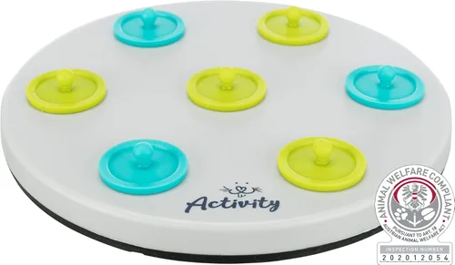 Vista 2 de Trixie Rabbit Snack Board, Interactive Toy, Small Animal Puzzle, Mental Stimulation, Rabbit, Ferret, Bunny, Chinchilla