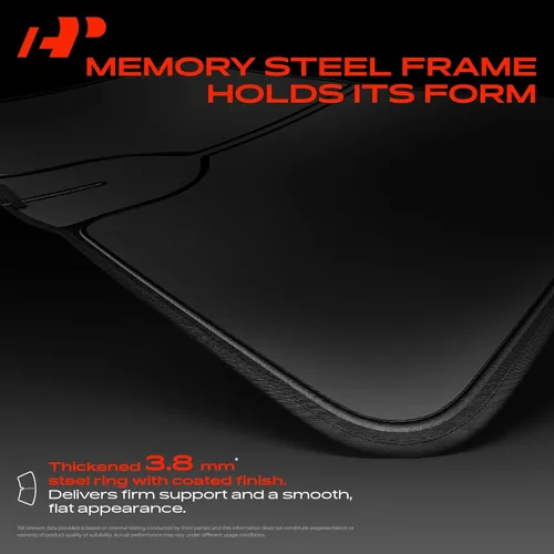Vista 6 de A-Premium Parasol para parabrisas delantero compatible con Honda HR-V HRV 2023, 2024, 2025, plegable, bloquea los rayos UV con bolsa