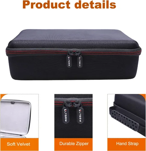 Vista 8 de L LTGEM Estuche rígido EVA para DEWALT DCF899B o DCF899HB 20V MAX XR Kit de llave de impacto herramienta (solo funda!)