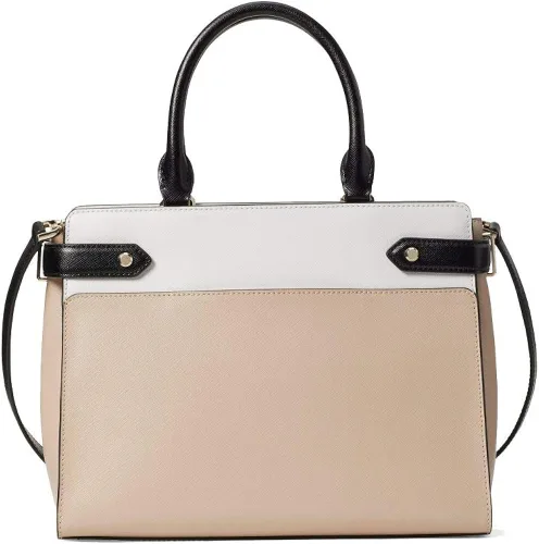 Vista 2 de Kate Spade New York Staci - Bolso de cuero Saffiano mediano