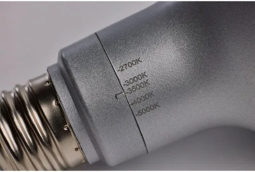 Vista 3 de Satco Accesorio - Lámpara de repuesto de ángulo de haz de 25 grados PAR30LN CCT seleccionable de 11 W, base media LED de 4.65 pulgadas de longitud