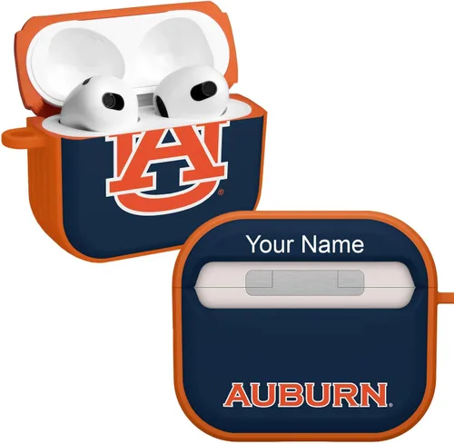 Vista 13 de AFFINITY BANDS Auburn Tigers Camo HDX - Funda compatible con Apple AirPods Generaciones 1 y 2