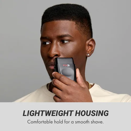 Vista 3 de BaBylissPRO Barberology - Afeitadora eléctrica de doble hoja FXX3SB FX3 profesional de alta velocidad