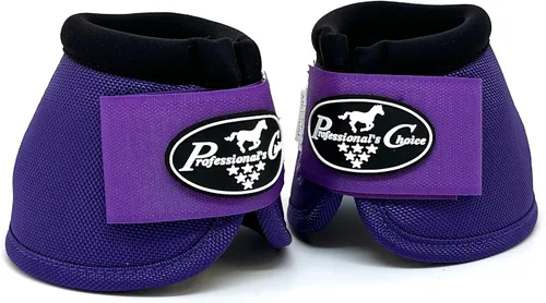Vista 18 de Professionals Choice - Bota de campana de extralimitación con casco balístico para equinos