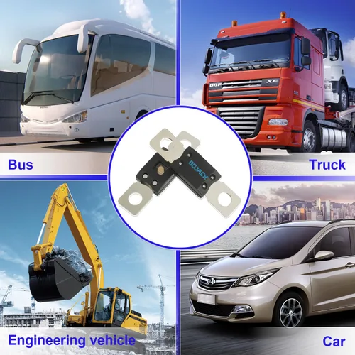 Vista 5 de BOJACK MEGA/AMG Fusible de alta corriente de montaje en tornillo 40A Amp para automóviles, camiones, vehículos de construcción, autobuses, caravanas