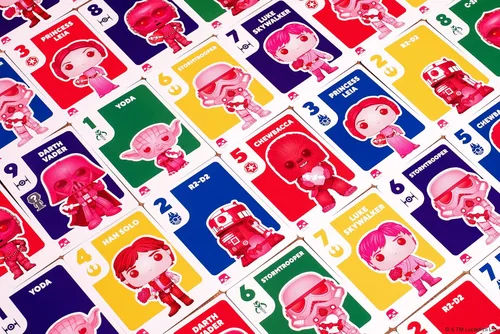 Vista 5 de Funko ¡Something Wild! Star Wars con Darth Vader Pocket Pop! Juego de cartas para 2-4 jugadores a partir de 6 años