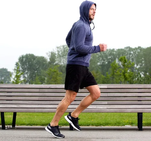 Vista 5 de BALENNZ - Pantalones cortos deportivos para hombre, con bolsillos y cintura elástica, de secado rápido