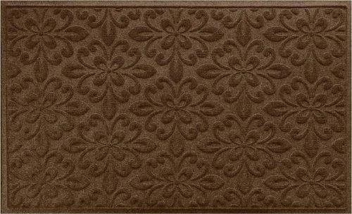 Felpudo WaterHog para entradas – Felpudo interior/exterior para entrada de casa, diseño duradero que atrapa la suciedad para puerta delantera o