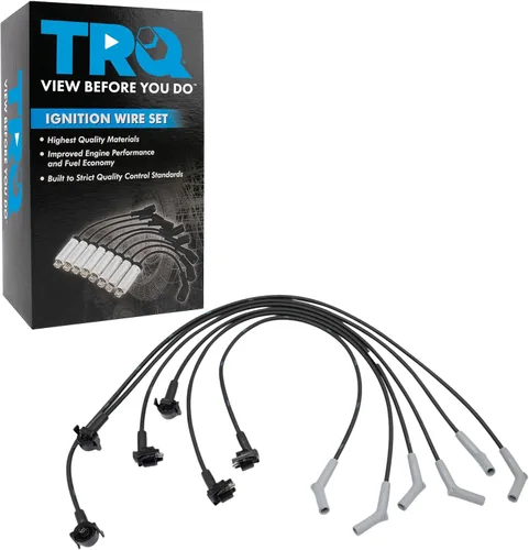 Vista 45 de TRQ Juego de cables de bujía de encendido del motor compatible con Hyundai Tucson Kia Sportage 2.7L Nrew