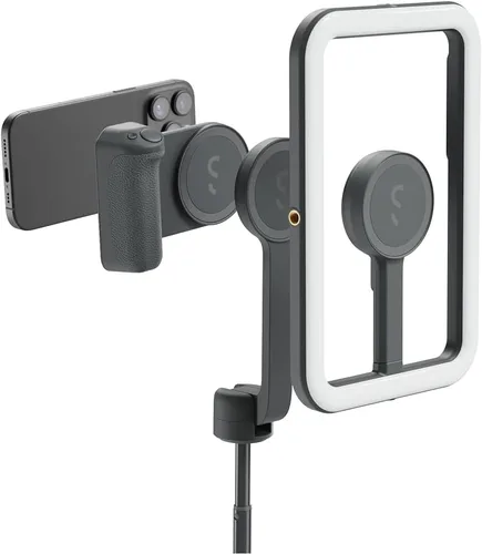 Vista 13 de ShiftCam Kit de viaje esencial, paquete de creador móvil para vlogging Piedra
