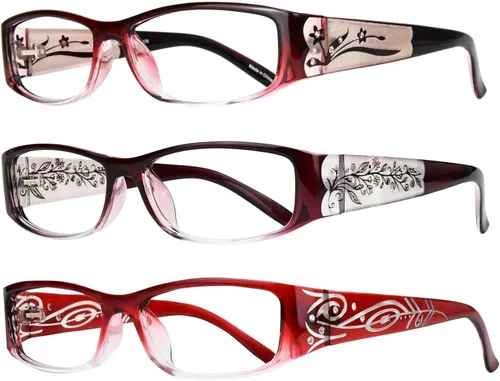 Vista 24 de Kaylee - Lentes de lectura elegantes para mujeres, lectores para mujeres, lentes de lectura para mujer