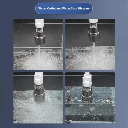 Vista 8 de Float Valve G1 / 2 DN15 Stainless Steel Water Level Control Valve, 304 Material, Top Inlet - Auto Shut Off, Compact Design, Suitable for Water Tanks