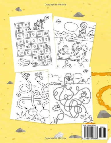 Vista 2 de Escape the Maze A Fun and Challenging Collection of Mazes Puzzles for Kids Ages 4-8 to Develop Learning Skills and Brain Functions
