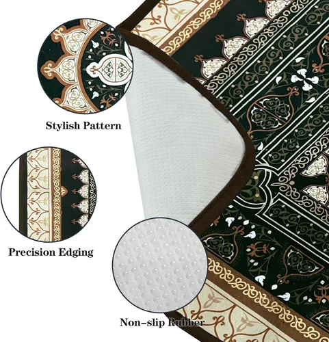 Vista 3 de Qeils Almohadillas lavables para orina para perros, paquete de 2 almohadillas reutilizables para cachorros de 36 x 41 pulgadas, superabsorbentes, a