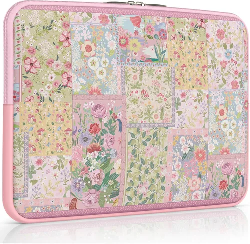 Vista 10 de iCasso - Funda para MacBook Air de 13 a 13.6 pulgadas, M5-M1, color marrón Rompecabezas marrón