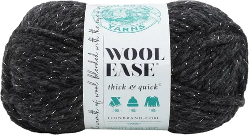 Vista 177 de Lion Brand Yarn - Ovillo de lana Wool-Ease Thick & Quick color fuerza aérea