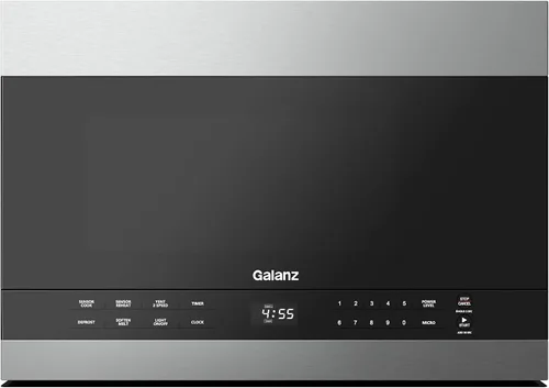 Vista 12 de Galanz GLOMJA17S2B-10 Microondas sobre la estufa, modo ahorro de energía/ECO, cocción exprés de 30 segundos, 9 programas de cocción automática, 1000
