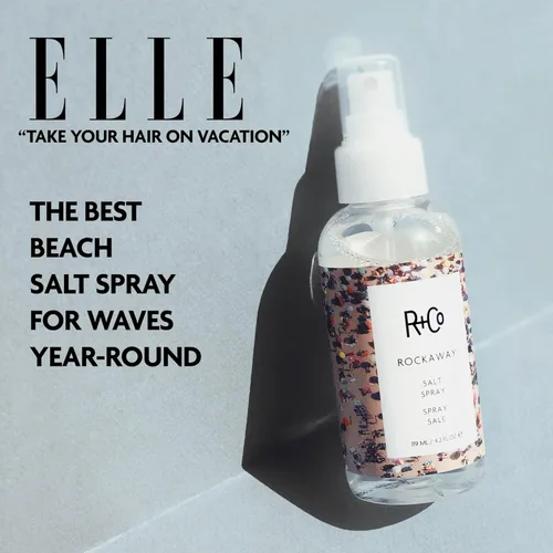Vista 5 de R+Co Spray de sal Rockaway, añade volumen y textura al cabello
