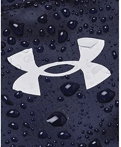 Vista 6 de Under Armour Bolso favorito para mujer, azul marino medianoche (410)niebla marina, talla única