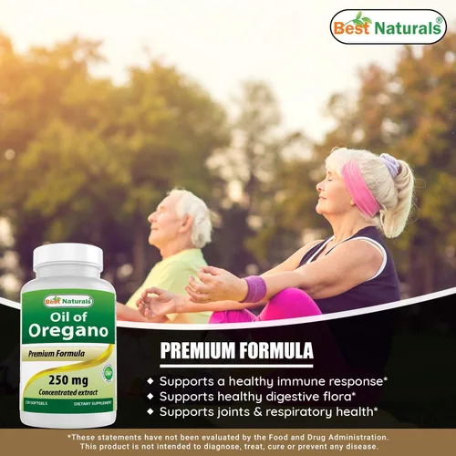 Vista 5 de Best Naturals Gaviola 600 mg y aceite de orégano 250 mg