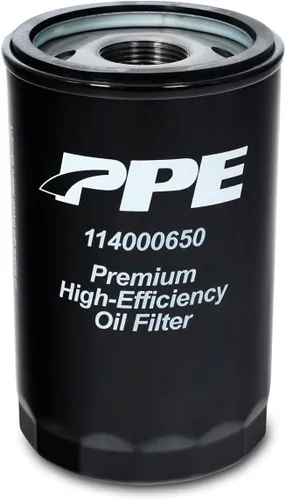 PPE - Filtro de aceite de alta eficiencia premium 114000650 compatible con GM 3.0L Silverado 1500 2019-2021+ (reemplaza AC Delco PF66)