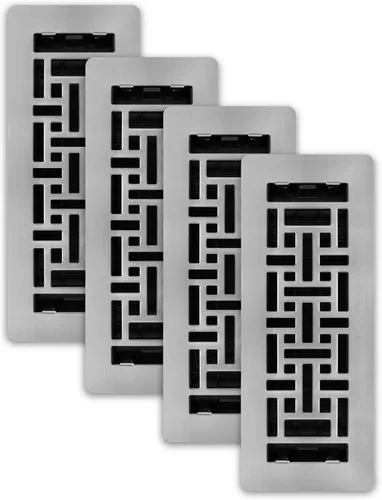 Vista 15 de Decor Grates LAJH310-BLK Rejillas de perfil bajo, 3 x 10, orientales, negras texturizadas