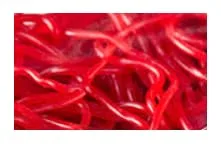 BKRY BKRY Strawberry Tanglez 1 lb - 10 lbs Strawberry Flavored Licorice Laces Soft Chewy Fruity Candy Strings for Snacking Candy Buffets Party