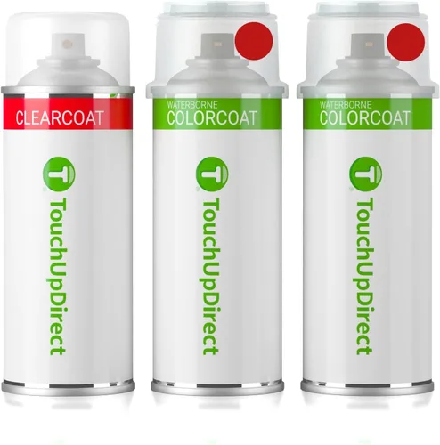 Vista 193 de TouchUpDirect QAK - Aerosol de pintura de retoque de color blanco sólido compatible con Nissan Exact Match - Kit esencial