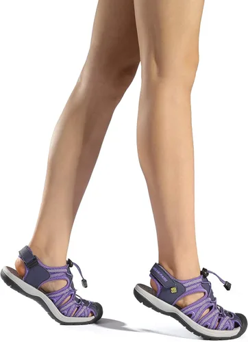 Vista 5 de DREAM PAIRS 160912-W - Sandalias de verano para mujer, estilo aventurero, para exteriores
