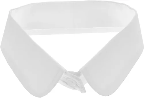 Homoyoyo Collar falso desmontable blanco decorativo para hombres y mujeres, accesorio de moda versátil para blusas, camisas y ropa casual