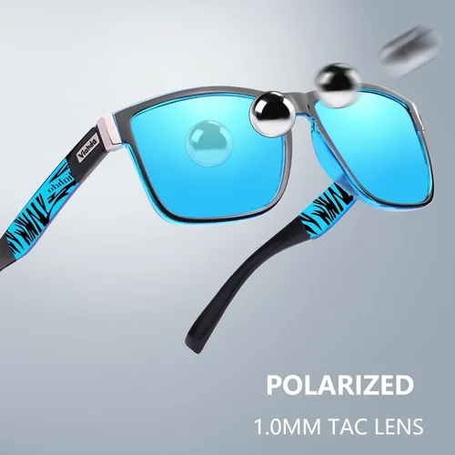 Vista 4 de Gafas de sol deportivas polarizadas para hombre Ciclismo Correr Pesca Golf Moda Gafas de sol Mujeres HD6009