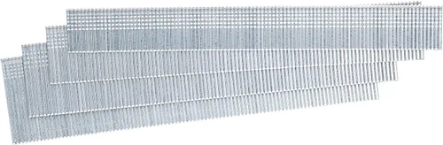 Vista 4 de Senco A209809 clavos de terminación galvanizados de calibre 18 x 58" a 1-14", paquete surtido.
