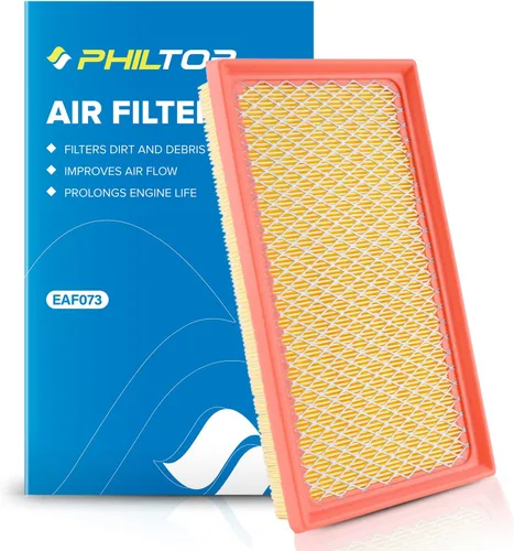 Vista 10 de PHILTOP Filtro de aire de motor CA11450 de repuesto para Nissan Altima L4/2.5L (2013-2018), panel rígido