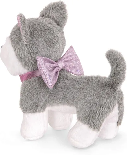 Vista 3 de Glitter Girls – Accesorios para muñecas de 14 pulgadas – Alaska – Perro de peluche – Accesorio para mascotas – Juguetes, ropa y accesorios